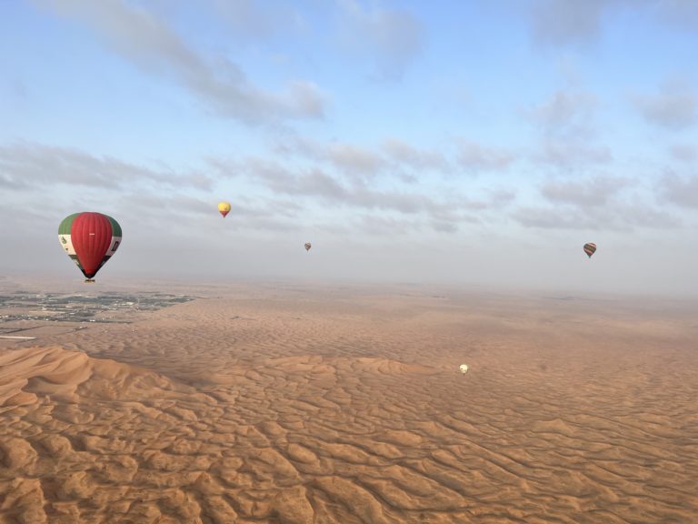 A Private Hot Air Balloon Ride in Dubai
